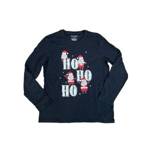 Jammies For Your Families Christmas Santa Sleep Shirt Pajama Top M